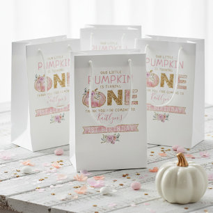 Little Pumpkin Girls 1. Geburtstag Kleine Geschenktüte