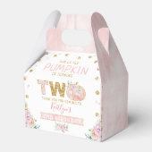 Little Pumpkin Girls 2. Geburtstag Geschenkschachtel (Vorderseite)