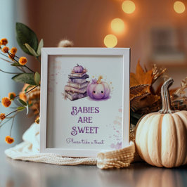 Little Pumpkin Halloween Babies sind süß Poster