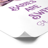 Little Pumpkin Halloween Babies sind süß Poster (Ecke)