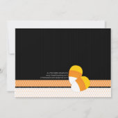 Little Pumpkin Halloween Baby Shower Einladungen (Rückseite)