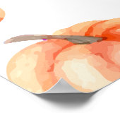 Little Pumpkin Halloween Herbstbaby Willkommenspen Poster (Ecke)