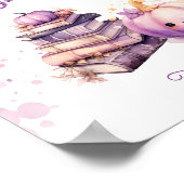 Little Pumpkin Halloween Karten und Geschenke Poster (Ecke)