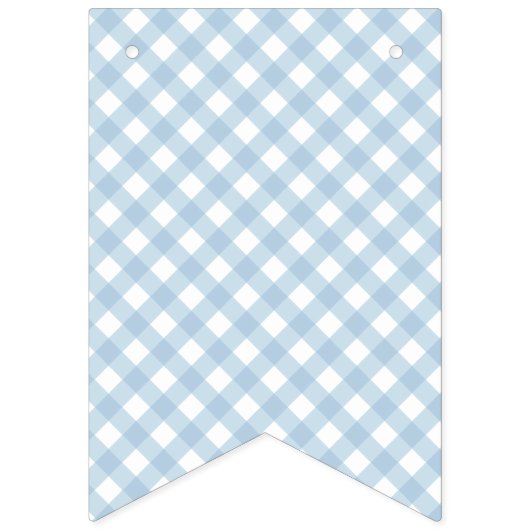 Little Pumpkin Hellblauer LKW Baby Dusche Wimpelkette (Zweite Fahne)