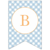 Little Pumpkin Hellblauer LKW Baby Dusche Wimpelkette (Dritte Fahne)