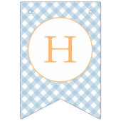 Little Pumpkin Hellblauer LKW zum ersten Geburtsta Wimpelkette (Zweite Fahne)