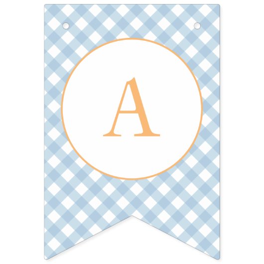 Little Pumpkin Hellblauer LKW zum ersten Geburtsta Wimpelkette (Dritte Fahne)