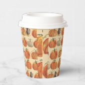 Little Pumpkin Herbst Cat Baby Dusche Pappbecher (Rechts)