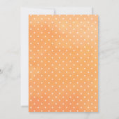 Little Pumpkin Herbst Neutral Baby Dusche Einladung (Rückseite)