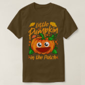 Little Pumpkin in Patch Halloween1 T-Shirt (Design vorne)