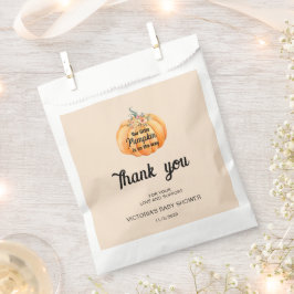 Little Pumpkin ist auf dem Weg Baby Shower Geschenktütchen
