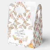 Little Pumpkin ist unterwegs Danke Baby Dusche Geschenkschachtel (Geöffnet)