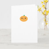 Little Pumpkin Karte (Gelbe Blume)