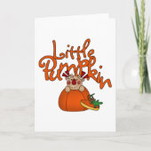 Little Pumpkin Karte (Vorderseite)