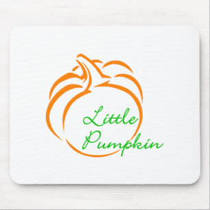 Little Pumpkin Line Art Mousepad