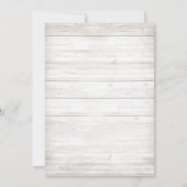 Little Pumpkin Mason Jar Lavender Girl Baby Shower Einladung (Rückseite)