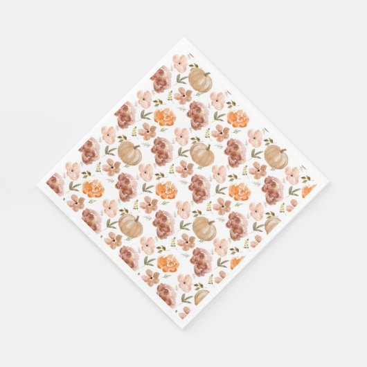 Little Pumpkin Napkins Fall Harvest Napkins Serviette (Ecke)