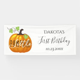 Little Pumpkin | Neutrales Niedliches Geschlecht Banner