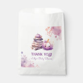 Little Pumpkin New Chapter Kinderdusche Danke Geschenktütchen (Vorderseite)