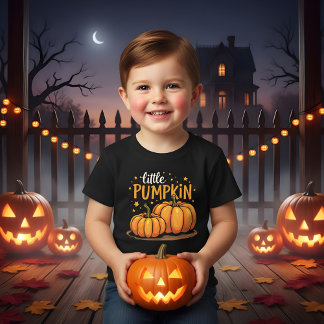 Little Pumpkin Niedlich Halloween Pumpkin Design T-Shirt