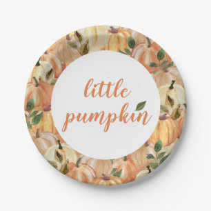 Little Pumpkin Paper Teller Pumpkin Baby Dusche