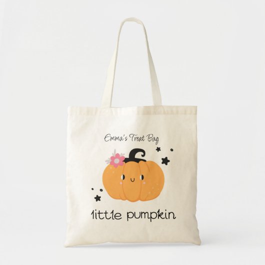 Little Pumpkin Personalisierte Leckerei Bag Tragetasche (Vorne)