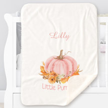 Little Pumpkin Pink Individuelle Name