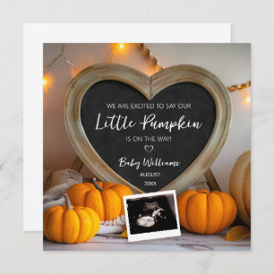 Little Pumpkin Pregnancy Ankündigung