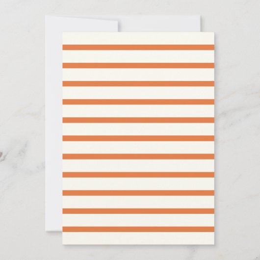 Little Pumpkin Rustic Fall Baby Dusche Einladung (Rückseite)