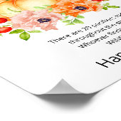 Little Pumpkin Schnuller Hunt Baby Shower Game Poster (Ecke)