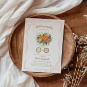 Little Pumpkin Stroller Girl Babydusche Einladung