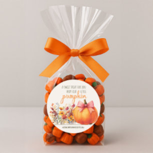 Little Pumpkin Sweet Leckerei Babydusche Runder Aufkleber