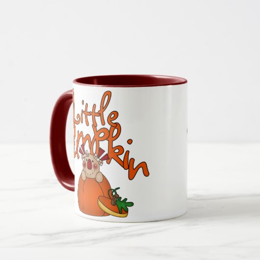 Little Pumpkin Tasse (Vorderseite Links)