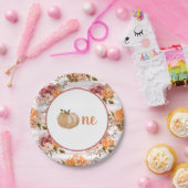 Little Pumpkin Tellers Little Pumpkin First Birthd Pappteller (Party)