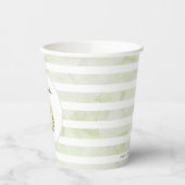 Little Pumpkin Tellers Rustic Fall Baby Dusche Pappbecher (Links)