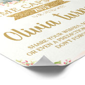 Little Pumpkin Time Kapsel Plakatzeichen Poster (Ecke)