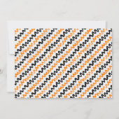 Little Pumpkin Turning One Halloween 1. Geburtstag Einladung (Rückseite)