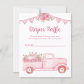 Little Pumpkin Twin Girl Diaper Raffle (Vorderseite)