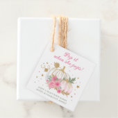 Little Pumpkin Twin Girl Pop Es, wenn sie Pop Geschenkanhänger (Beispiel)