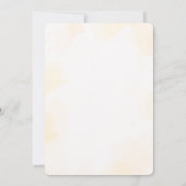 Little Pumpkins Baby Carriage Baby Shooter Einladung (Rückseite)