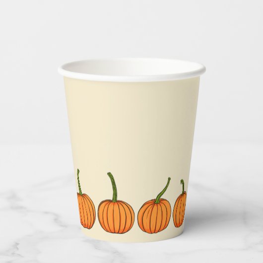 Little Pumpkins Paper Cup Pappbecher (Rückseite)