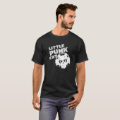 Little Punk Cat Punk Rocker Mohawk Punker T-Shirt (Vorne ganz)