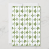 Little Putter Baby Shower Invitation Einladung (Rückseite)