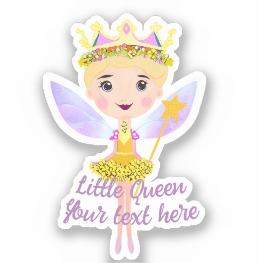 Little Queen Aufkleber (Vorderseite)