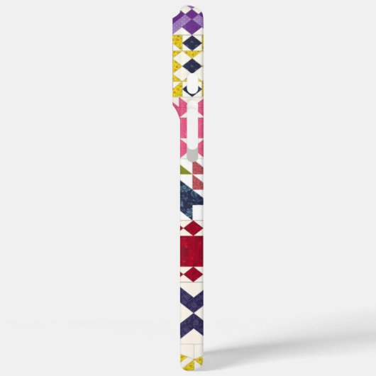 Little Quilt Blocks Phone Case - iPhone 16 Pro Max (Rückseite / Links)