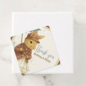 Little Rabbit Baby Shower for Girl Geschenkanhänger (Beispiel)