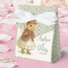 Little Rabbit Baby Shower for Girl Geschenkschachtel