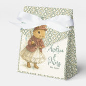 Little Rabbit Baby Shower for Girl Geschenkschachtel (Vorderseite)