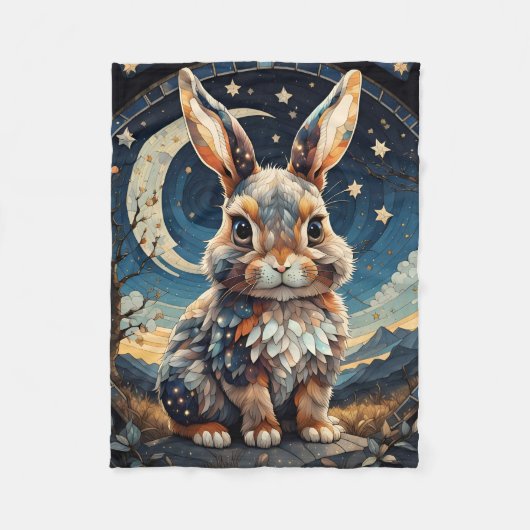 Little Rabbit Fleecedecke (Vorderseite)