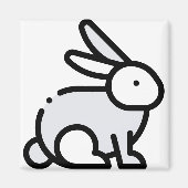 Little Rabbit Magnet (Vorne)